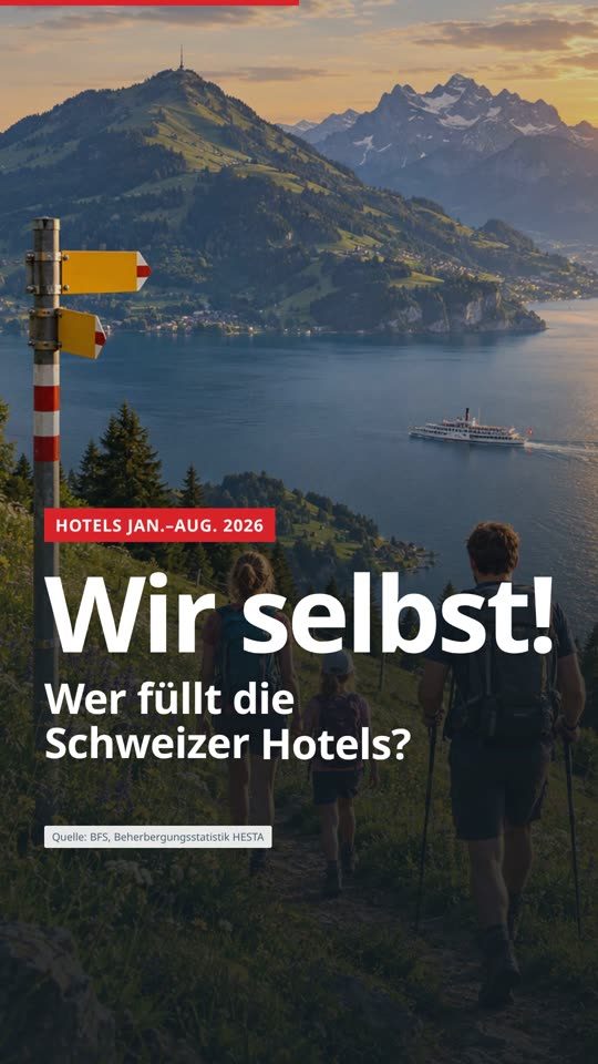 Reel: Wir selbst! Wer füllt die Schweizer Hotels?